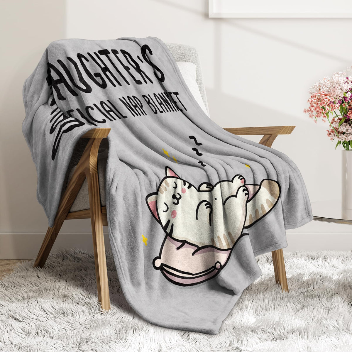 SteadStyle blanket displayed with size 132 x 157 cm