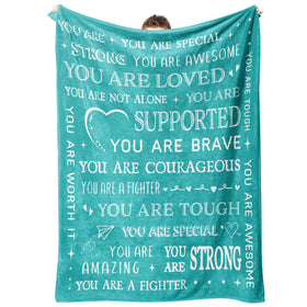SteadStyle Get Well blanket folded, ready for gifting and warmth.