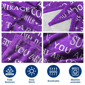 SteadStyle Get Well Blanket gift packaging ready for gifting.