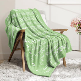 SteadStyle Get Well Blanket ready for snuggling during TV time.