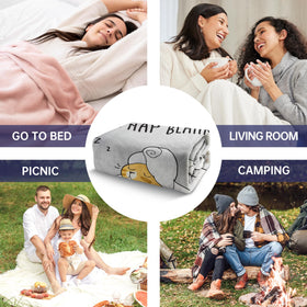 SteadStyle mothers-day-present blanket with playful relaxing vibe