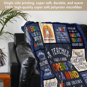 SteadStyle 60x50 inch throw fits on couch, bed, or reading nook