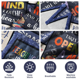 SteadStyle blanket with durable stitching stays vibrant after washing