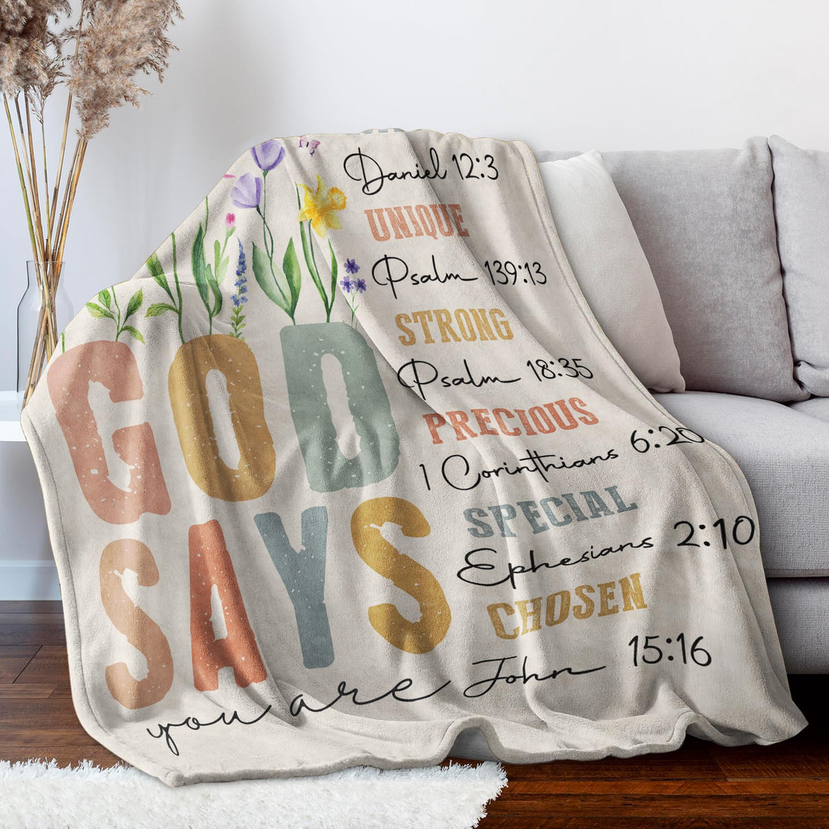 SteadStyle warm-prayer-time blanket creates a comforting ambiance for reflection and meditation.