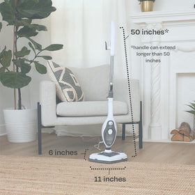 Steam and Go quick setup helps you start cleaning with minimal effort.