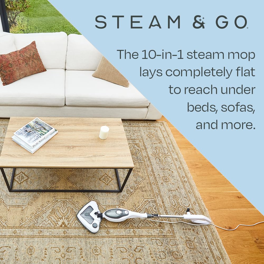 Steam and Go safe design supports busy homes with reliable results.