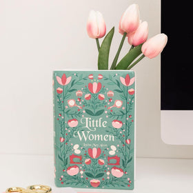Steel Mill and Co book vase desk-organizer keeps pens neatly arranged