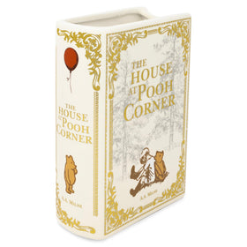 Steel Mill and Co book-shaped vase with ribbed pages for stylish book lover decor.