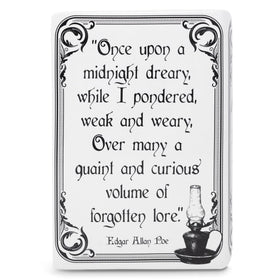Steel Mill Co book vase wraparound quote back design