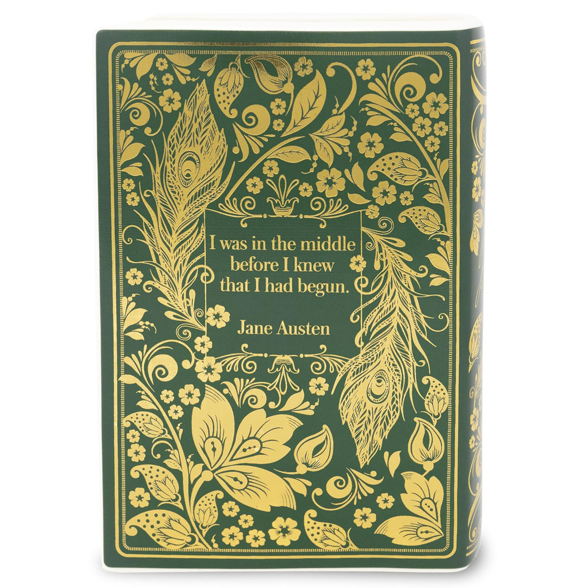 Steel Mill & Co book vase ribbed pages detail adds tactile charm to displays