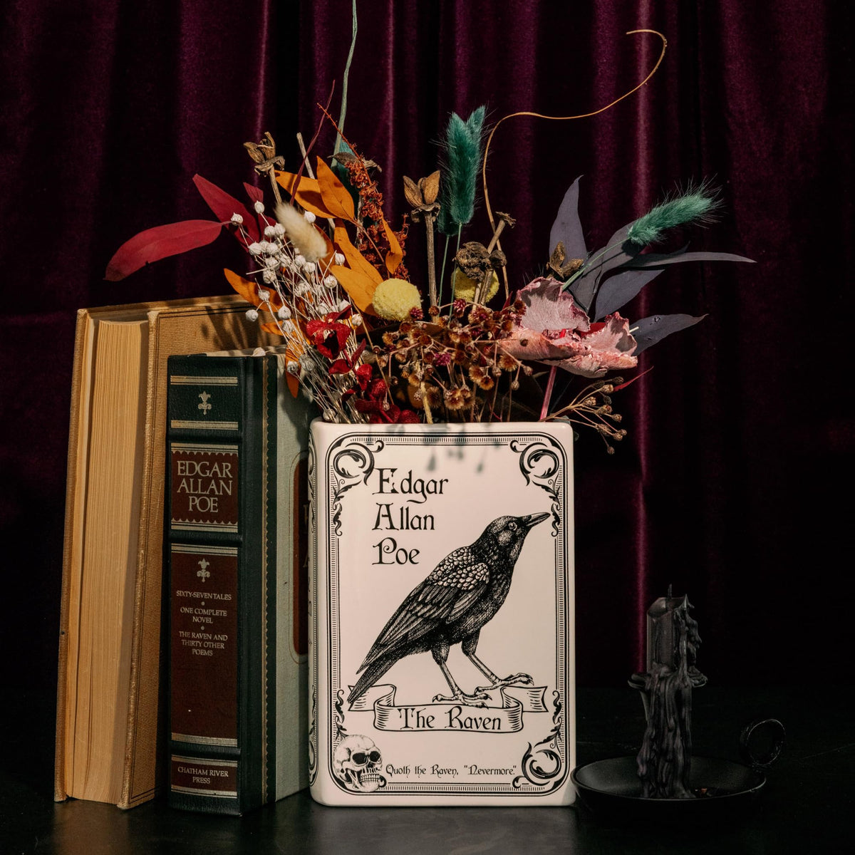 Steel Mill Co vase with flowers arrangement idea