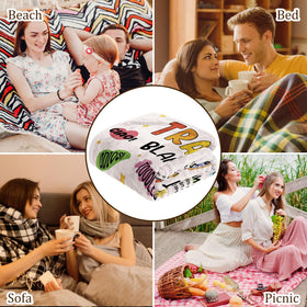 Stelogiift skin-friendly flannel blanket with soft, gentle touch.