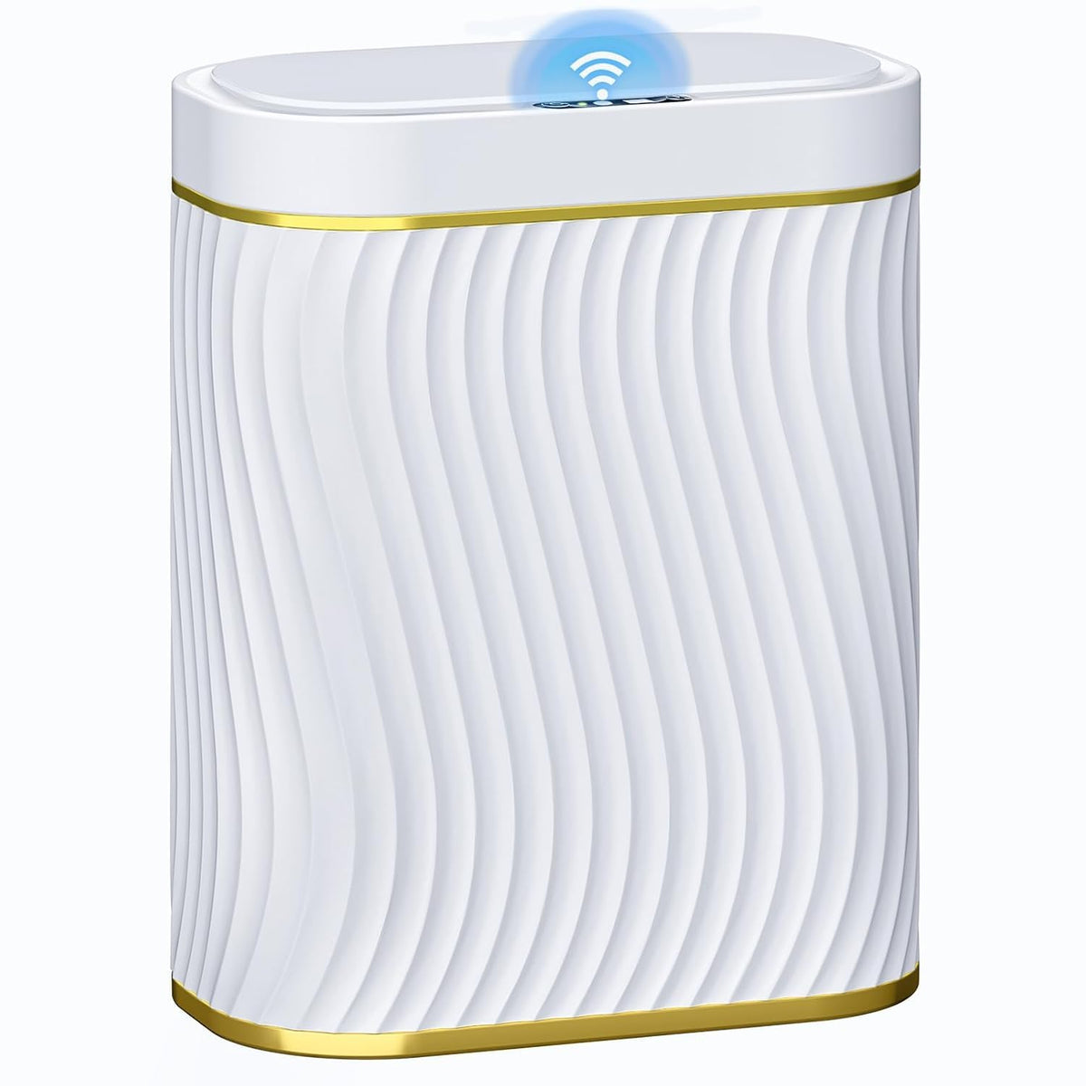 steo spce automatic motion sensor lid enables hands-free waste disposal