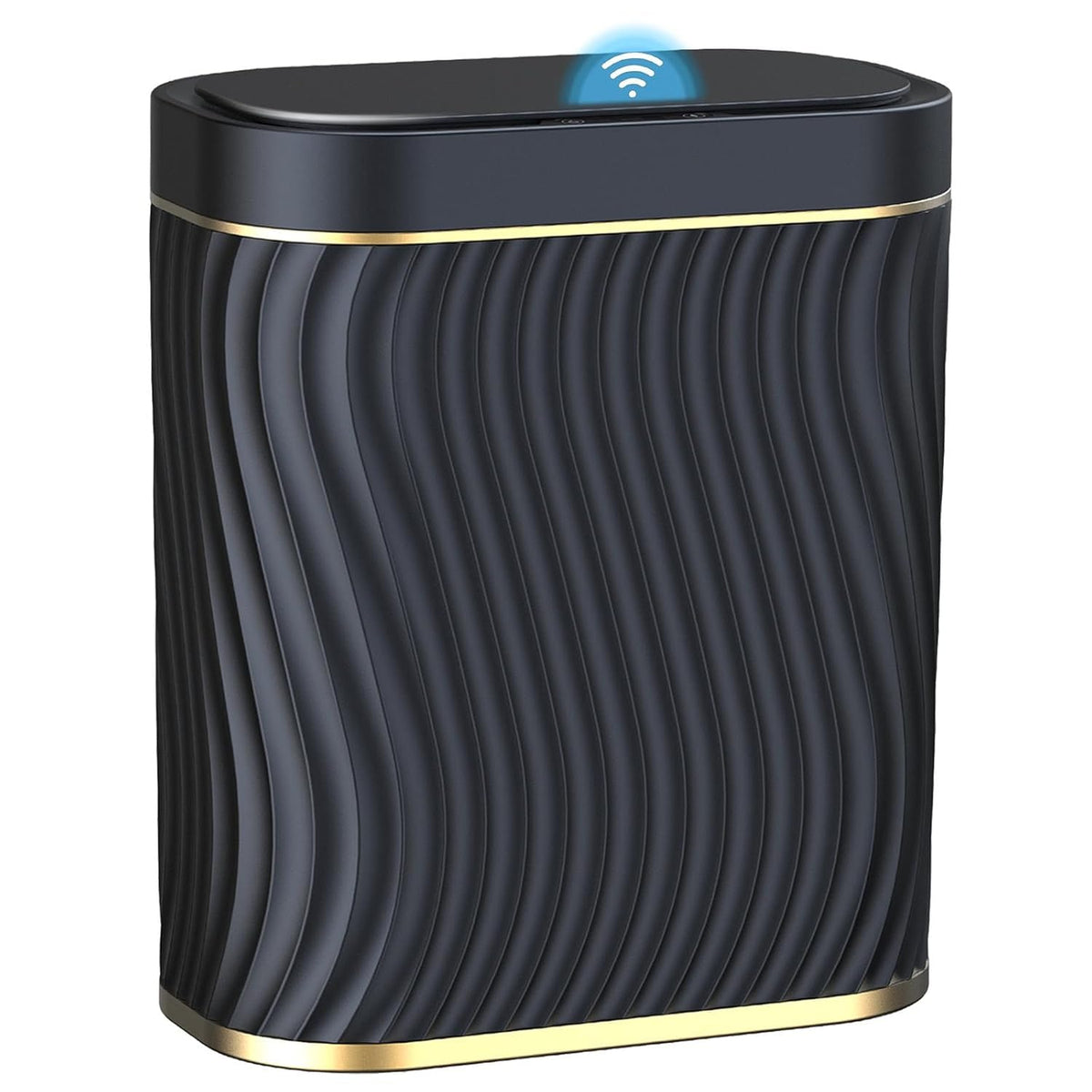 steo spce automatic motion sensor trash can lid opening for touchless bathroom convenience
