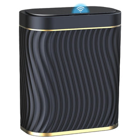 steo spce automatic motion sensor trash can lid opening for touchless bathroom convenience