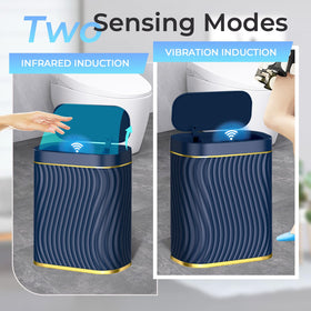 Steo Spce dark blue compact bin ideal for tight spaces