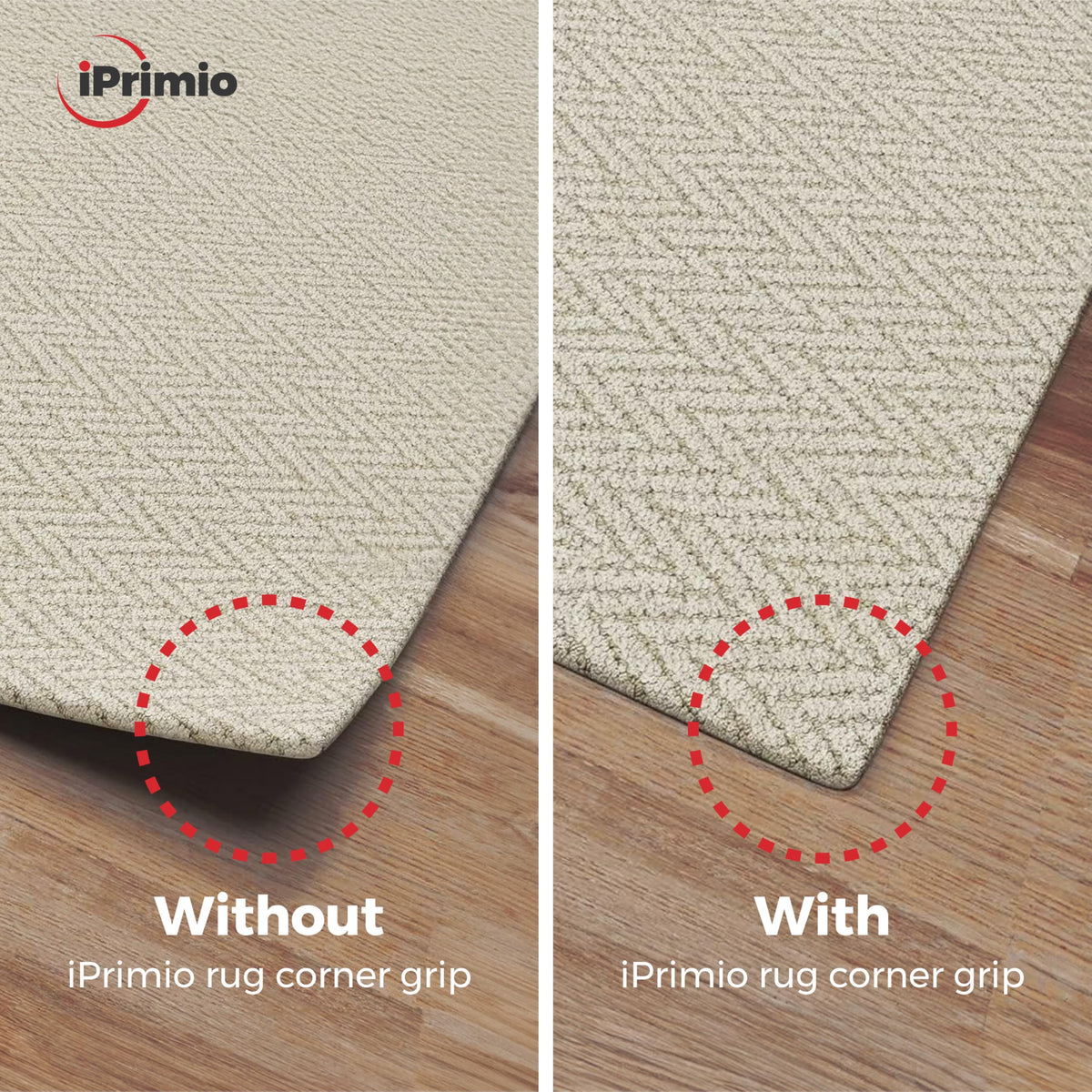 StepNGrip iPrimio uses adhesive strips with eight-pack practicality.