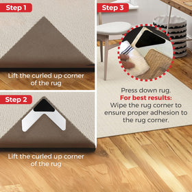 StepNGrip iPrimio weatherproof corner grips keep decor neat.