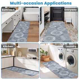 StepRite Runner Rug pet-friendly material withstands daily wear.