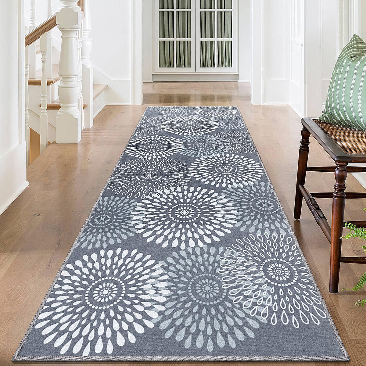 StepRite Runner Rug soft texture for cozy underfoot feel.