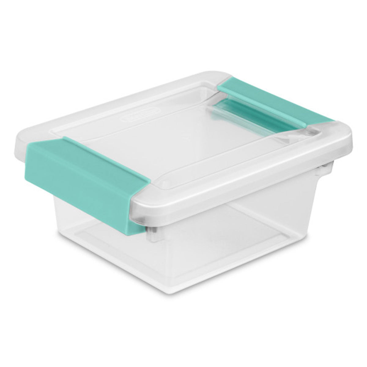 Sterilite 6-pack clip box stackable bin for quick home office organization
