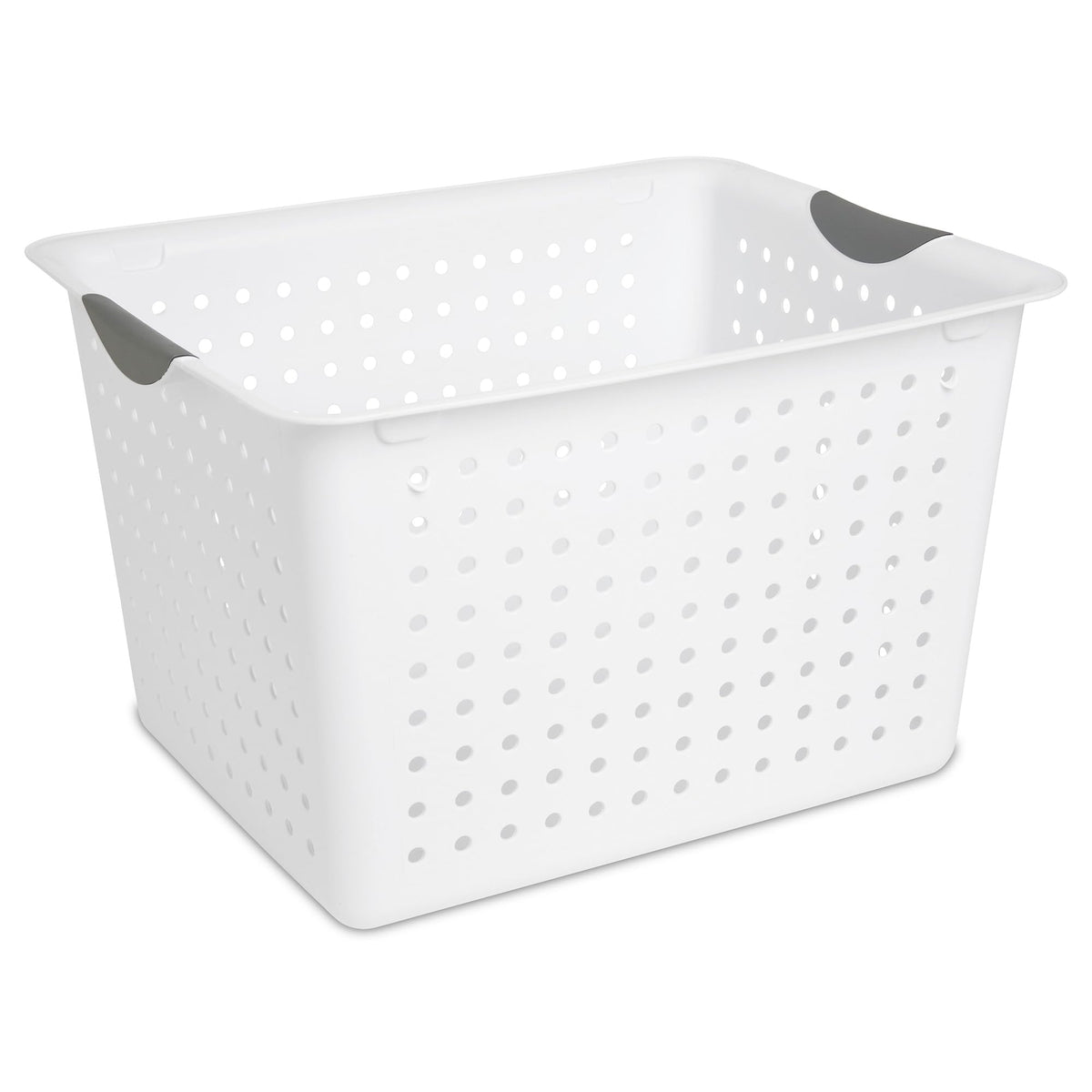 Sterilite 6-pack deep ultra basket with open top for countertop organization.