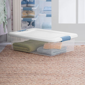 Under-bed storage solution suitable for closet and office spaces