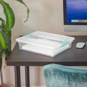 Sterilite dimensions 14 x 11 x 3-1/4 inches for compact storage.