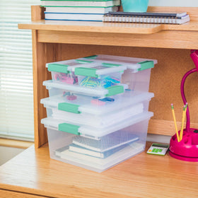 Sterilite made in USA BPA-free and phthalate-free for safe use.