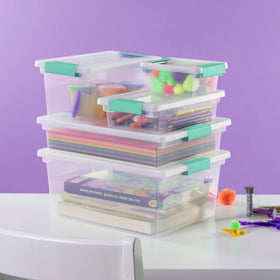 Sterilite small storage box ideal for arts and crafts supplies