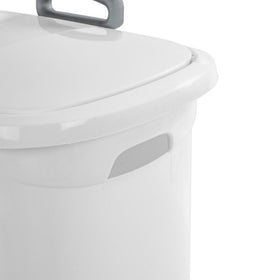 Sterilite Ultra Wheeled Hamper provides practical storage and transport in dorms and homes.
