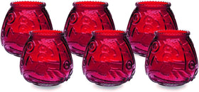 Sterno Euro-Venetian centerpiece glass jar candle adds warm ambiance for elegant events