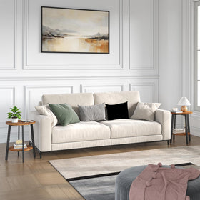sthmec versatile round table for bedroom or living space