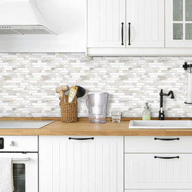 STICKGOO beige and white texture closeup showing tile surface detail