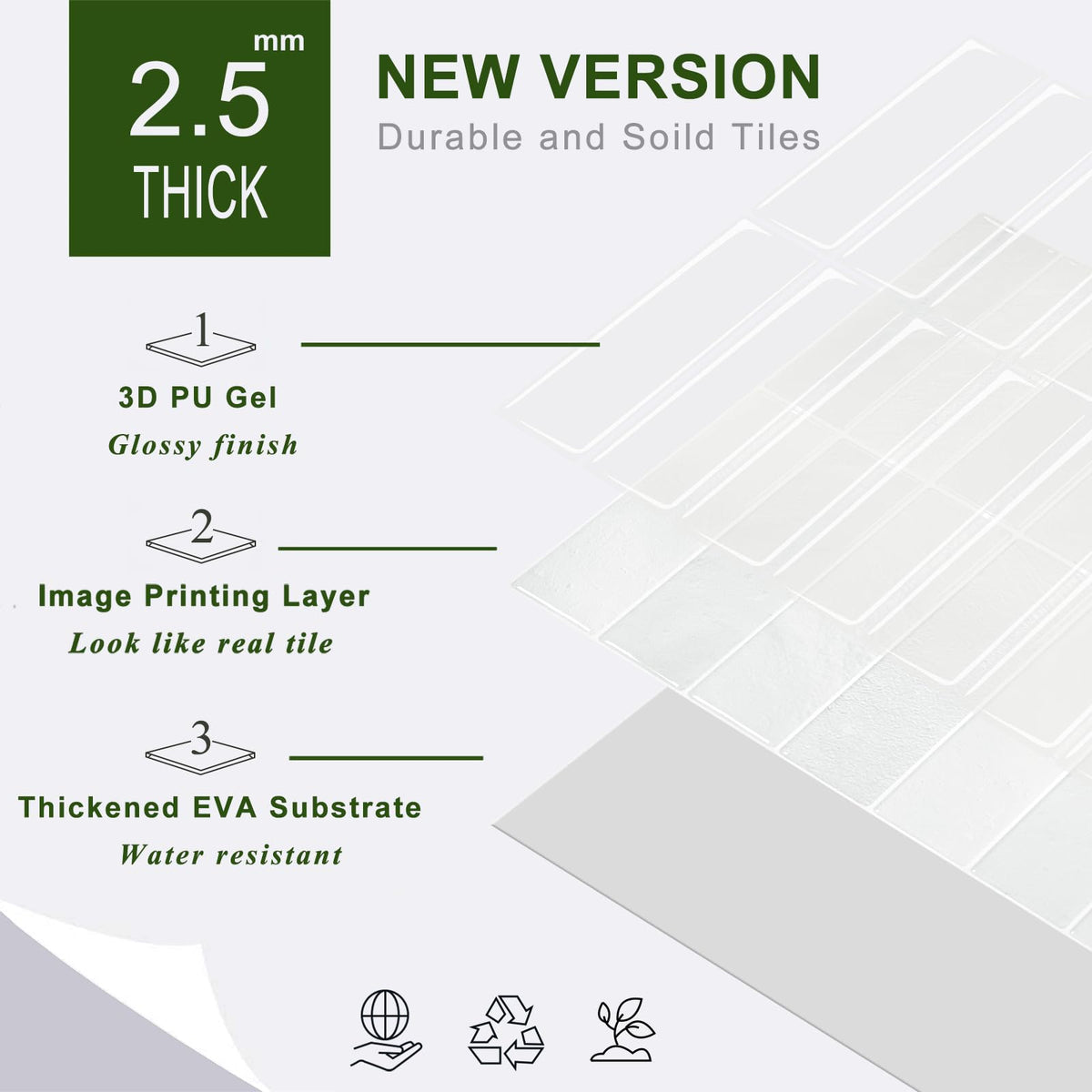 STICKGOO installation behind stove or in showers showcases versatility.