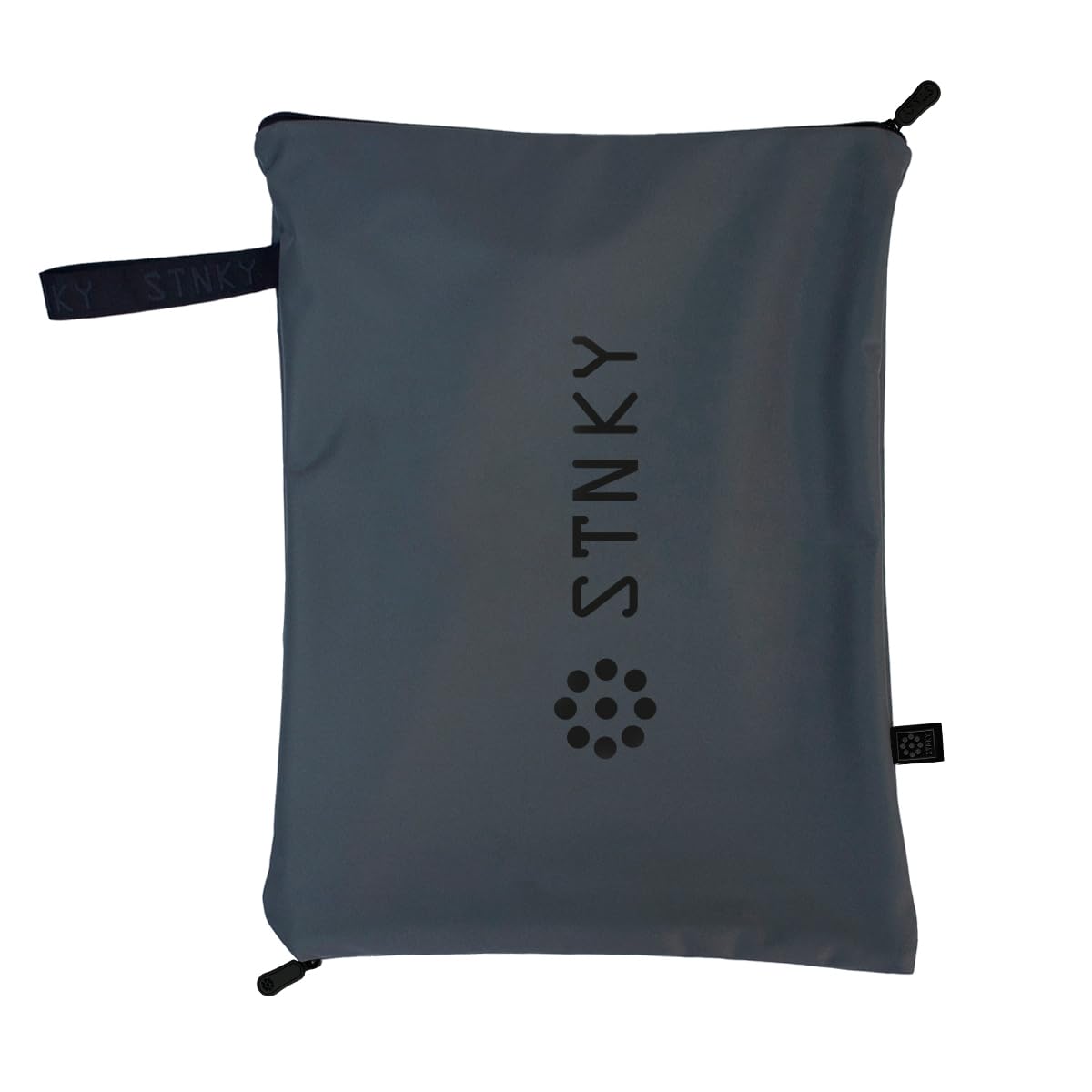 STNKY Bag Pro side handle shown for easy carrying between gym and car.
