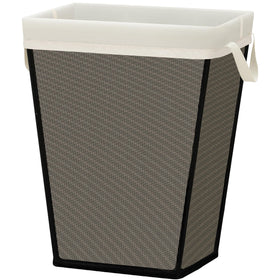STO STO 75L laundry basket front view showing compact footprint for small spaces.