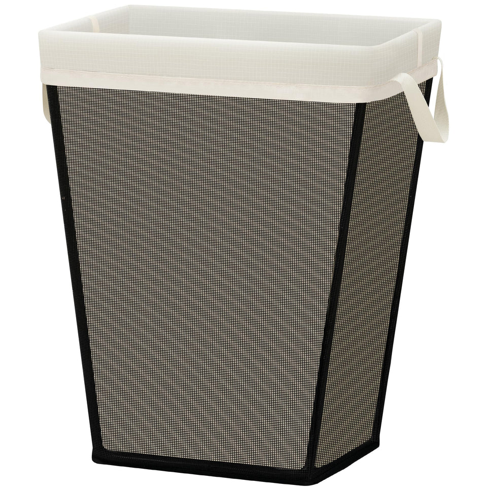STO STO 75L laundry basket front view showing compact footprint for small spaces.