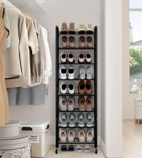 STO STO lockable wheels ensure stable positioning after selecting shoes