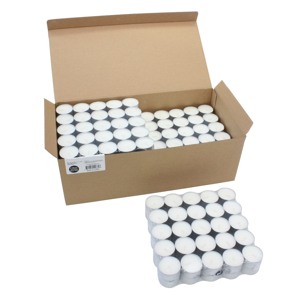 Stonebriar tea lights used in centerpieces to elevate holiday decor.