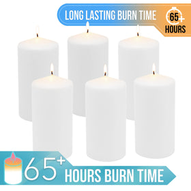 Stonebriar candles arrive securely packaged in a divided box for safe transit.