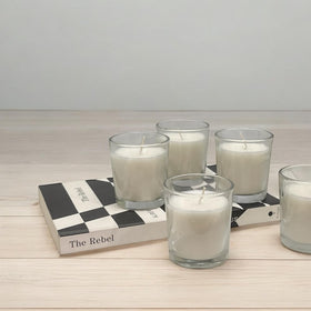 Stonebriar spa votives provide a tranquil ambiance for relaxing spaces.