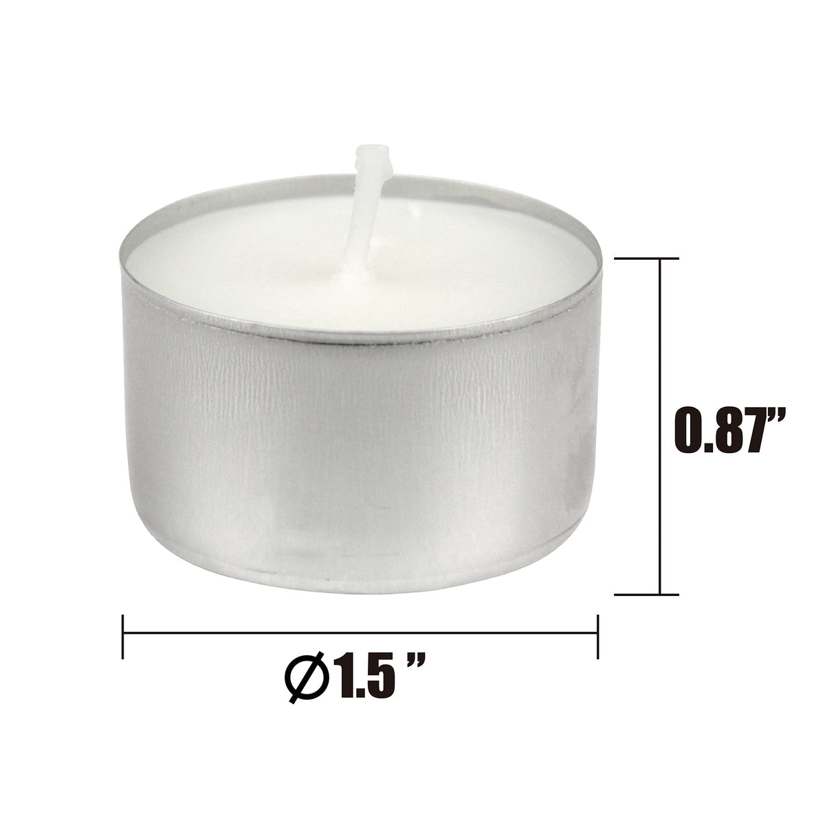 Stonebriar wedding decor tea lights create warm ambiance.