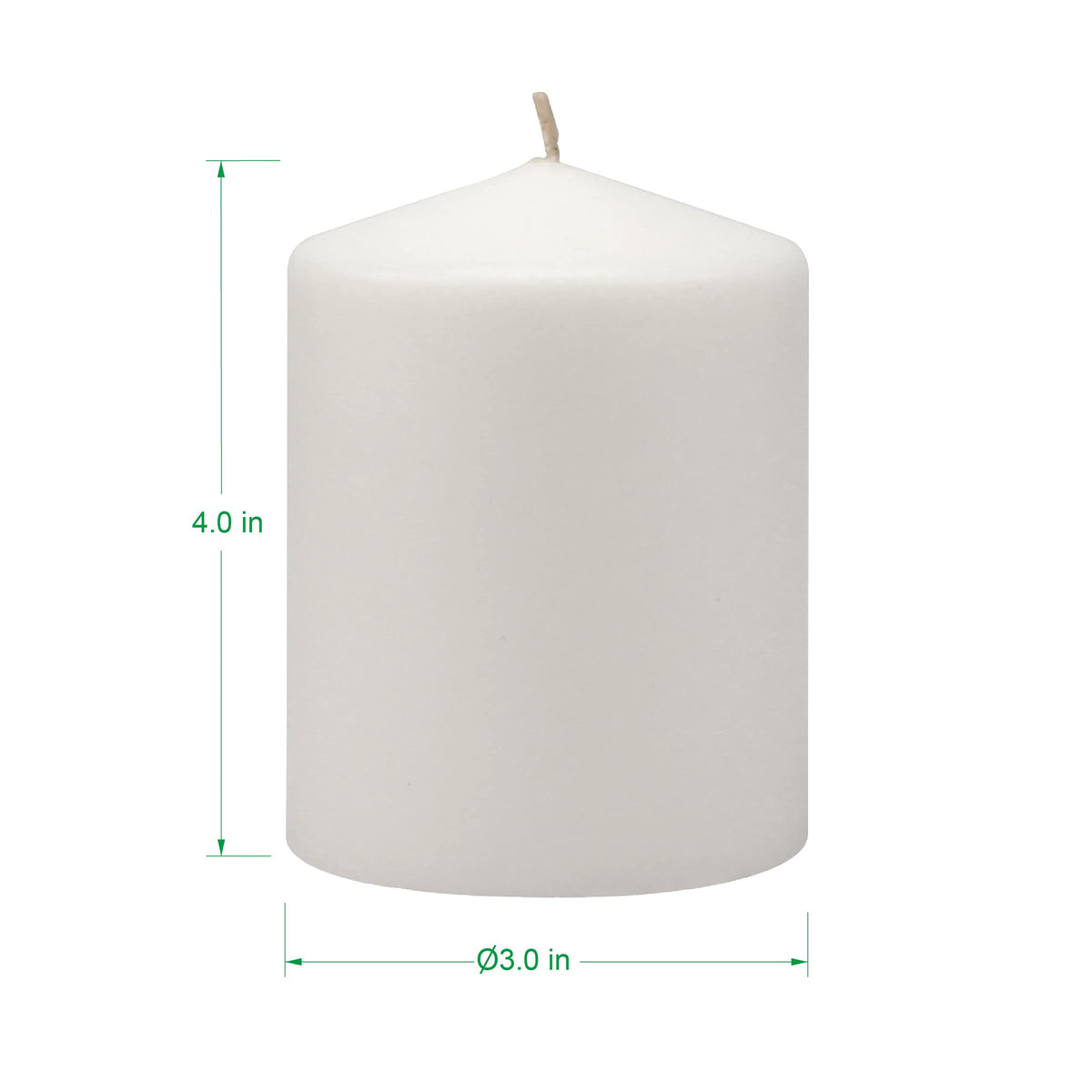 Stonebriar emergency candle offers reliable light during outages.