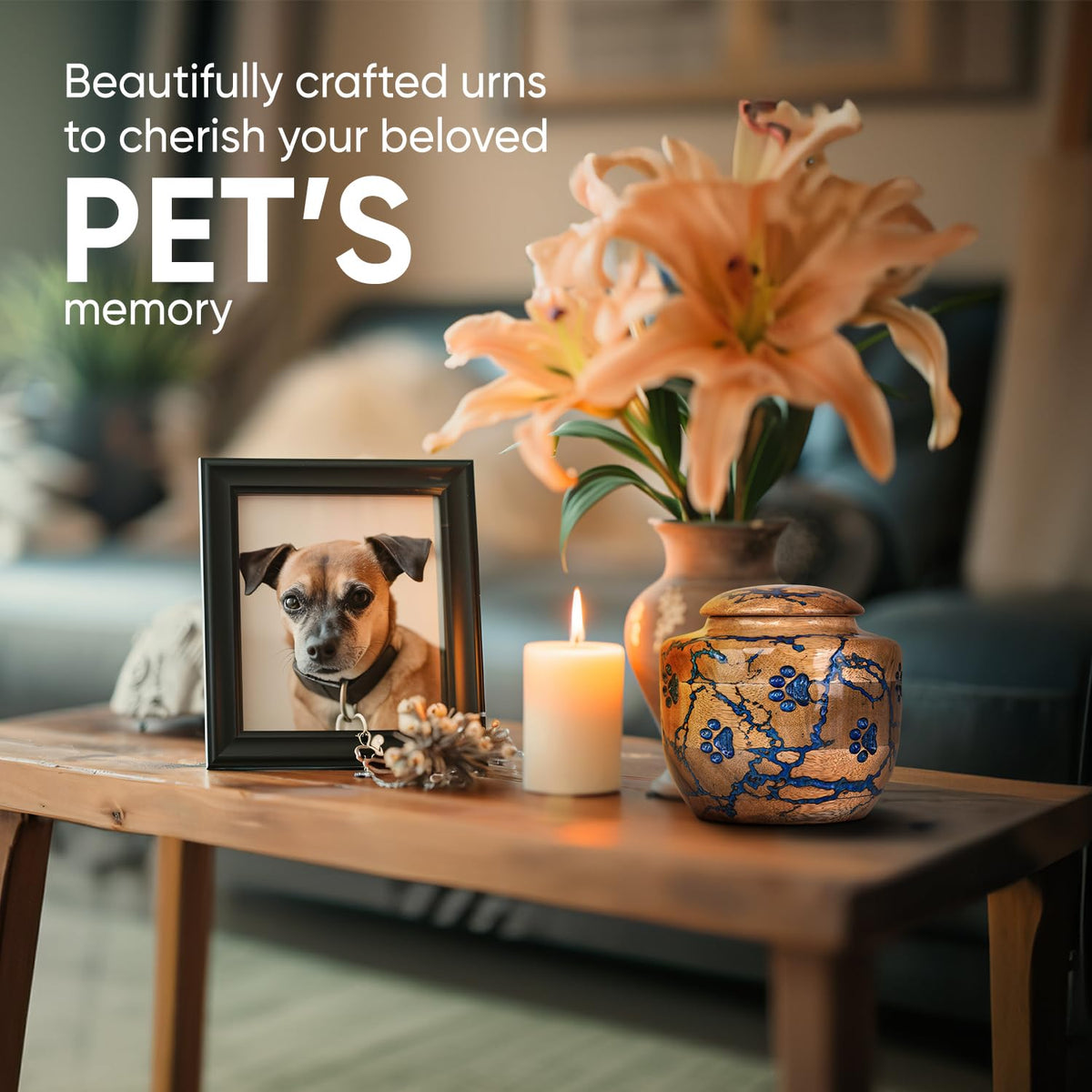 STONLIF compact 4x4x4 inch urn dimensions for pets