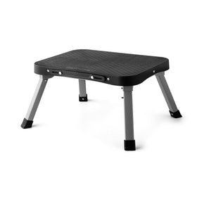 STOODER 9-inch folding step stool with large platform for stable indoor reach
