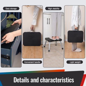 STOODER foldable design allows easy transport and compact storage