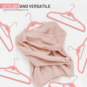 Accessory bar on STOPKLAS hangers for ties and scarves