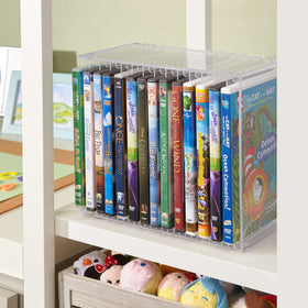 STORi 14-capacity DVD storage holding standard cases