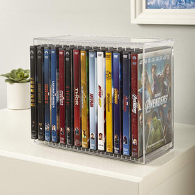 STORi DVD storage in a theater room setup